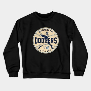 Jackie Robinson Dodgers by Buck Tee Crewneck Sweatshirt